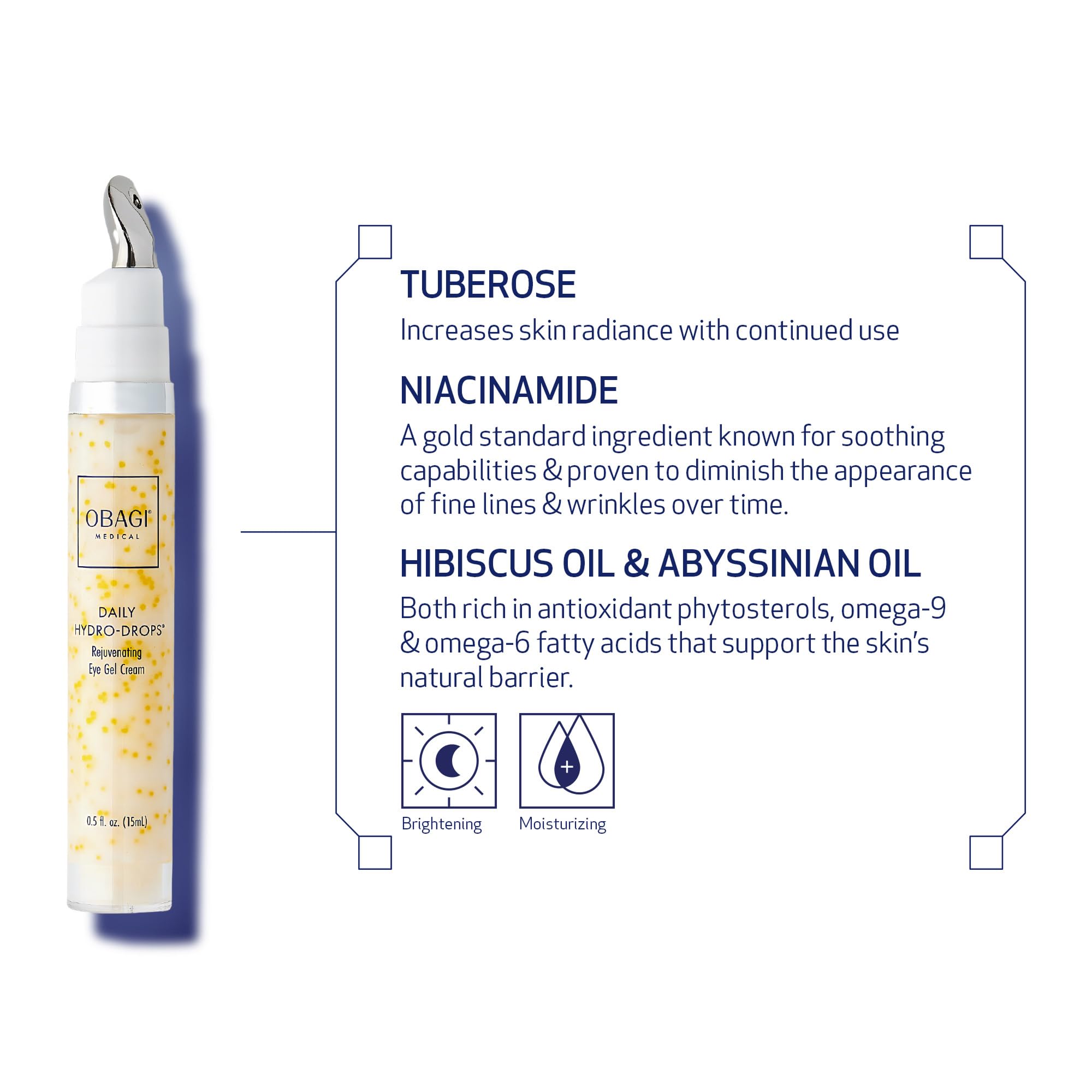 Obagi Hydro-Drops Quotidien – expertise de 35 ans en soins cutanés.
