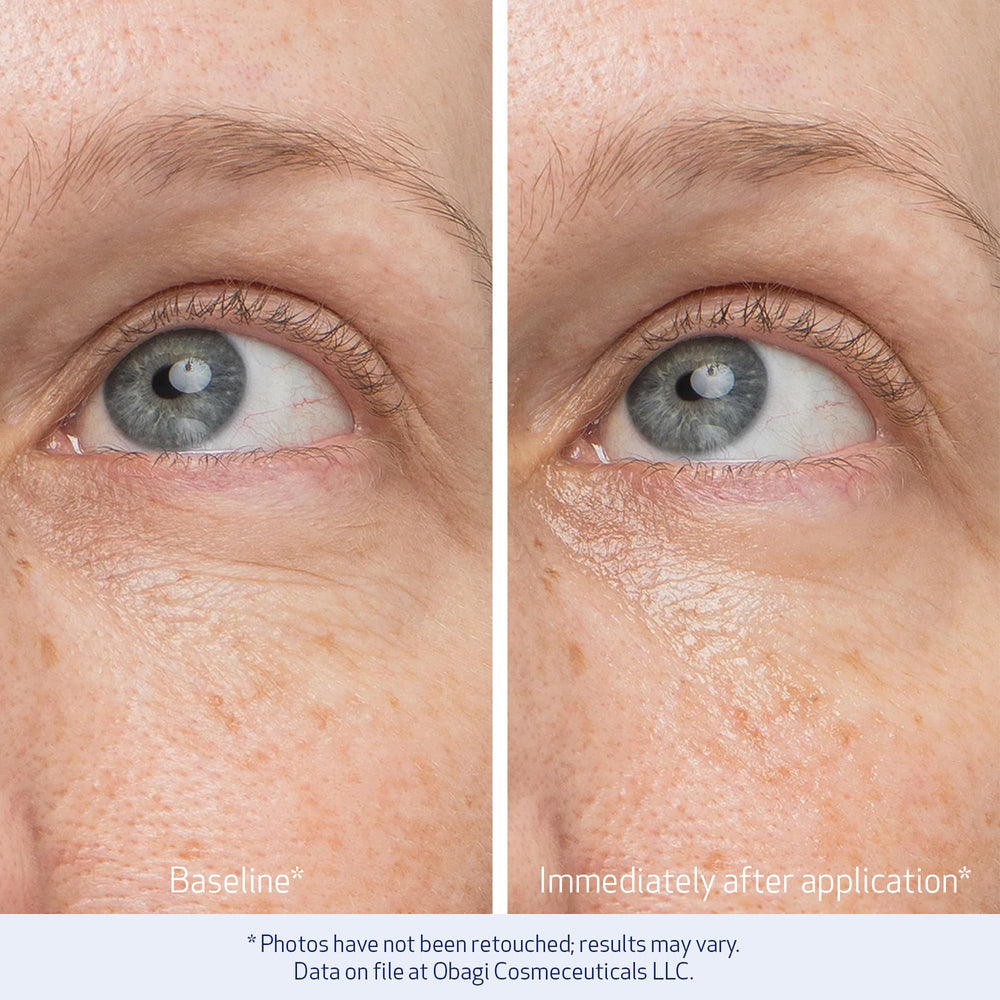 Obagi Hydro-Drops Quotidien – lissage des poches sous les yeux.