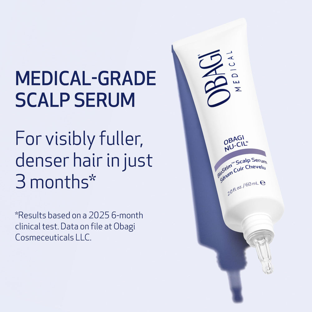 Sérum Obagi Nu-Cil BioStim absorption rapide sans lourdeur.