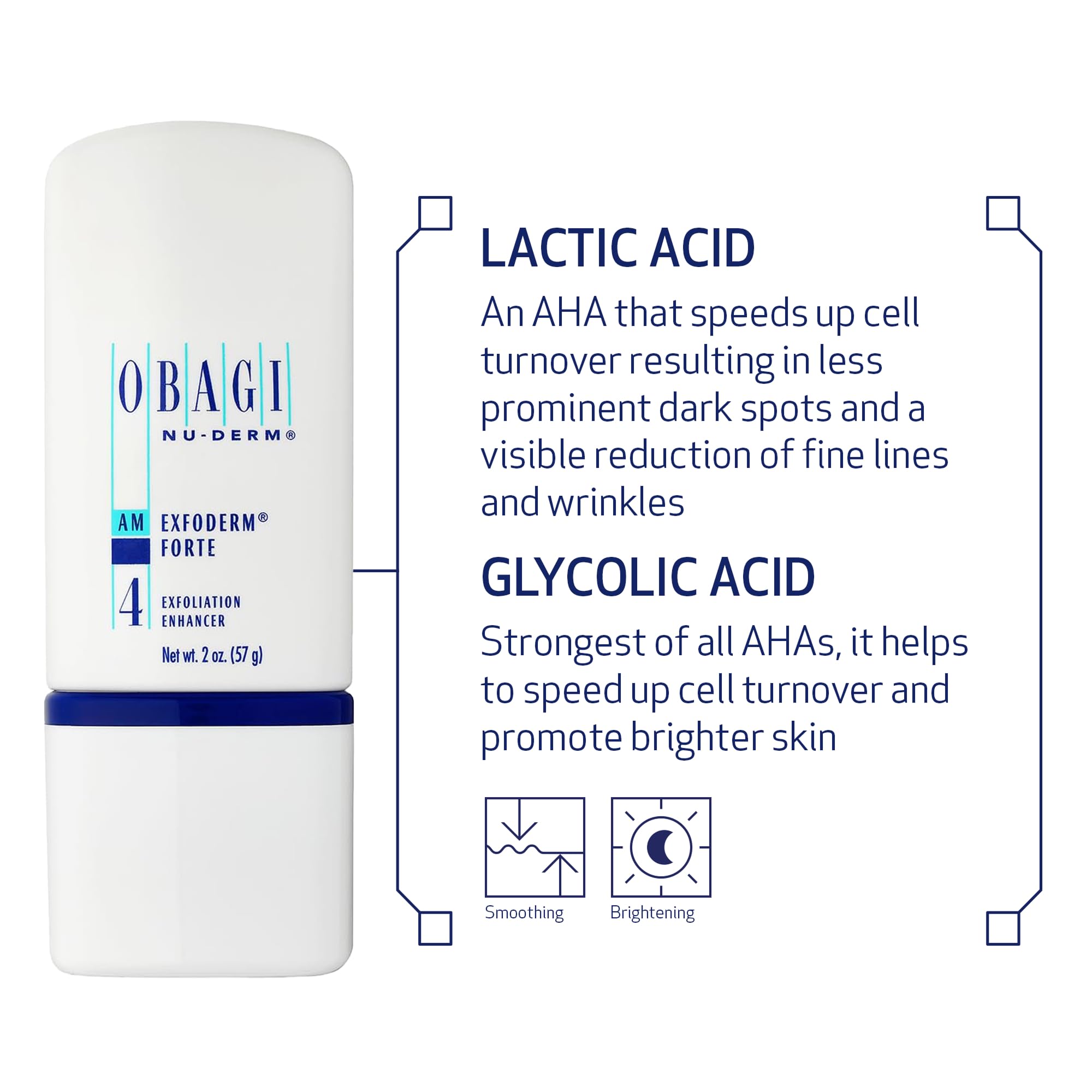 Obagi Nu-Derm Exfoderm Forte - Texture-lotion : texture légère qui pénètre sans film gras.