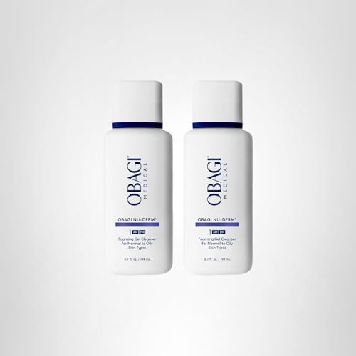 Obagi Nu-Derm Gel Moussant lot double pratique dans votre routine.
