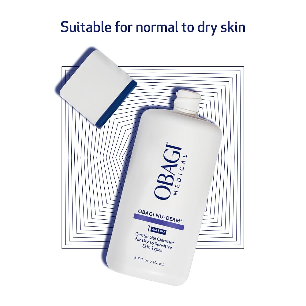 Obagi Nu-Derm, nettoyage sans résidu et rinçage net.