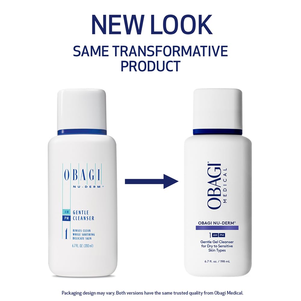 Ensemble double Obagi Nu-Derm, pratique pour la routine quotidienne.