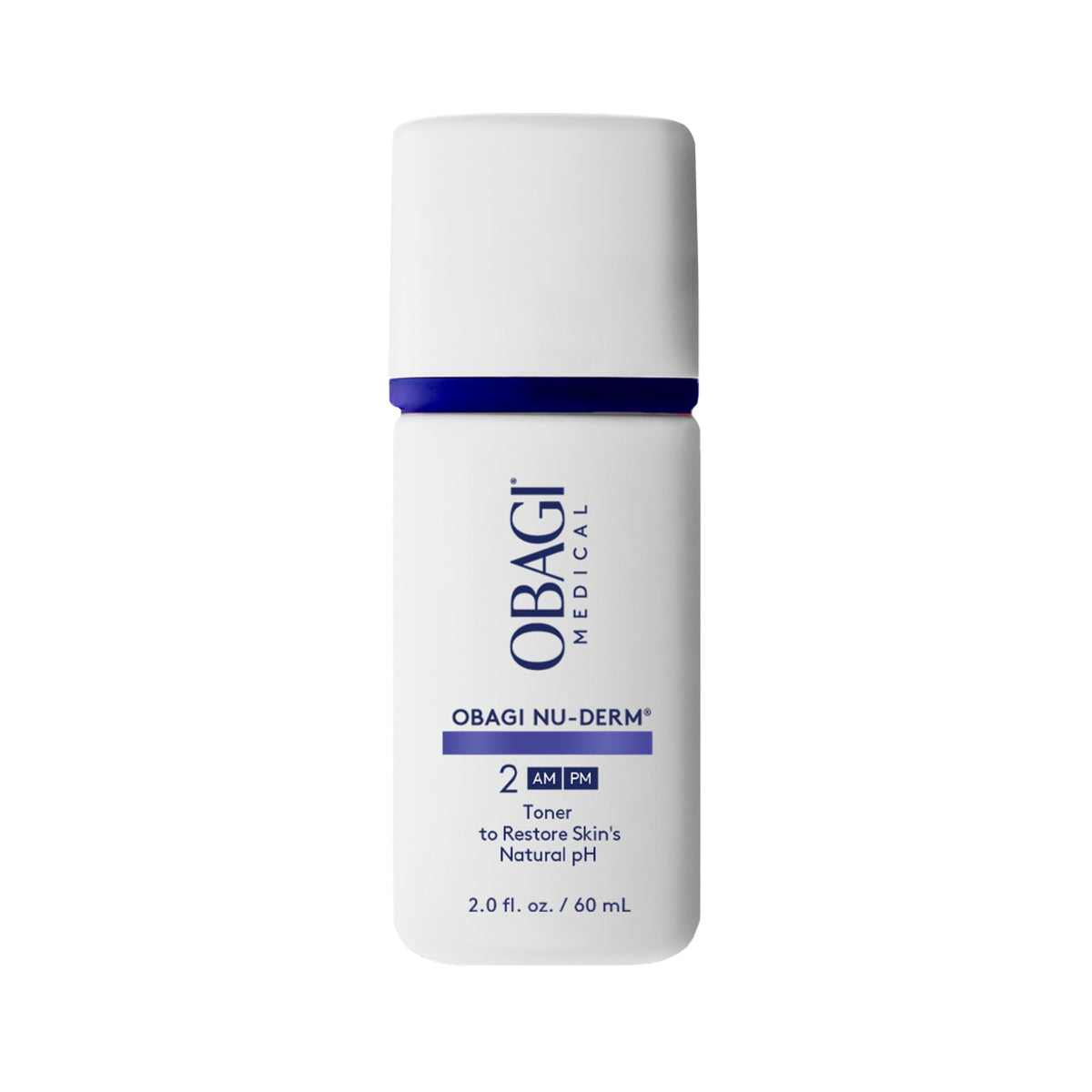Obagi Nu-Derm Toner bouteille 2 onces prête au voyage pour une hydratation douce