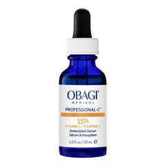 Sérum Obagi Professional-C 15 % – bouteille montrant l emballage et l étiquette