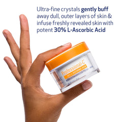 Obagi Professional-C lueur peau après usage: résultat clair et lumineux.