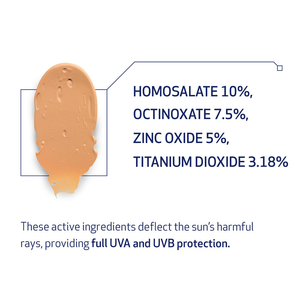 Application du Sun Shield: texture légère et teint unifié.