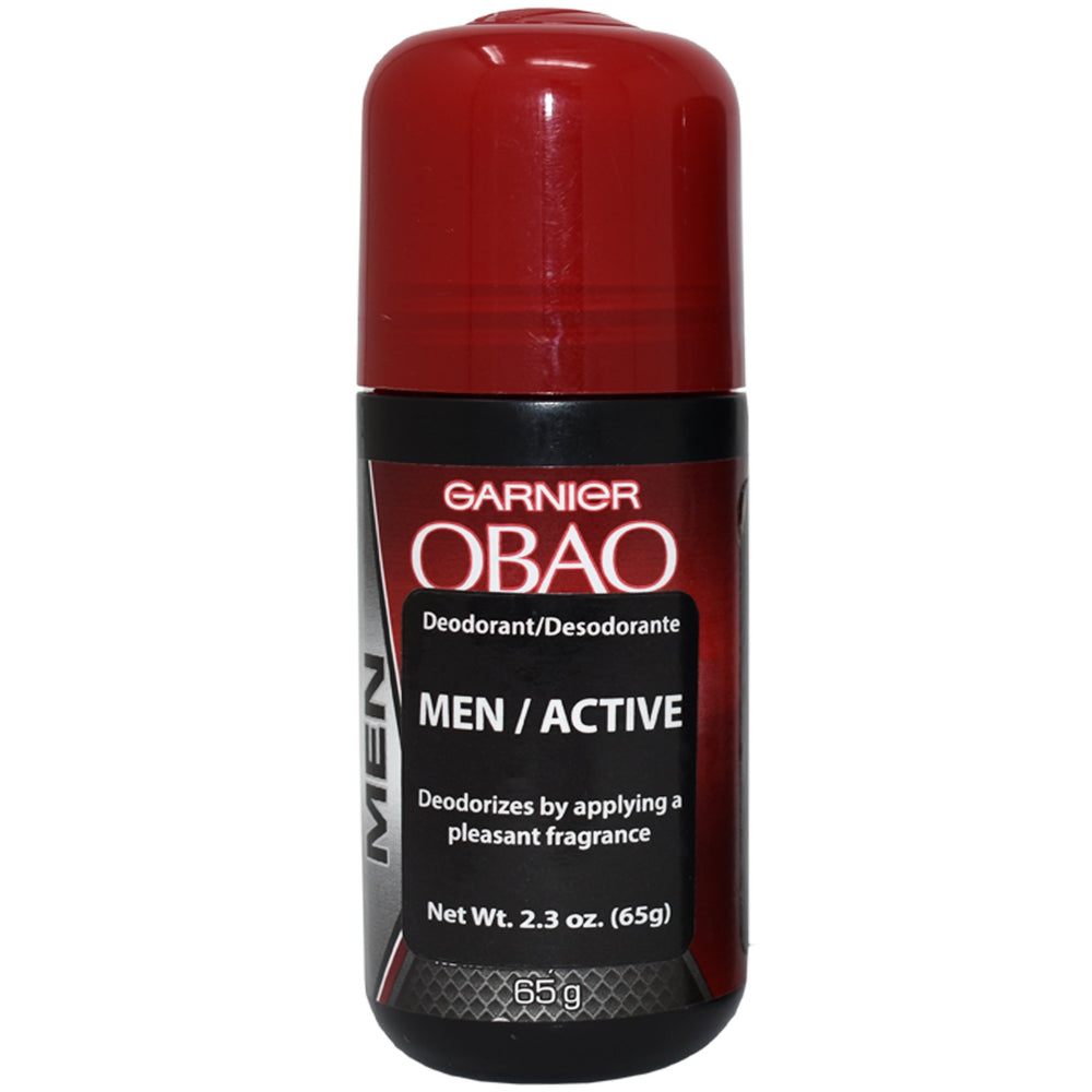 OBAO déodorant pour homme pack 3 senteurs variées.