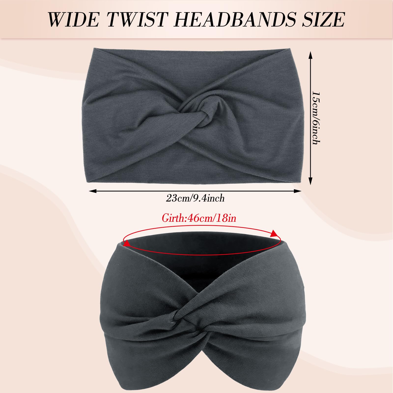 Bandeau obeoby coton léger et respirant pour une journée confortable.