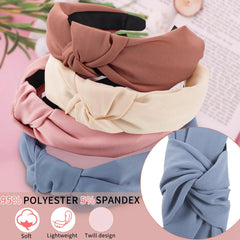 Bandeau noué rouge bordeaux obeoby, touche élégante pour soirées et bureau.