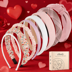 Bandeau obeoby rose uni, confort longue durée et douceur.