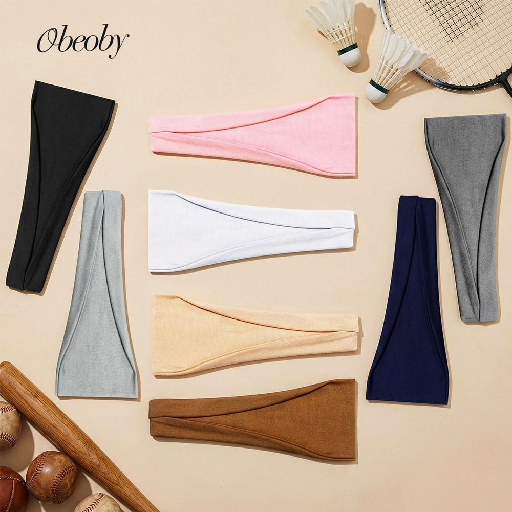 obeoby bandes sport stylisées, idéales pour yoga, course et activités quotidiennes