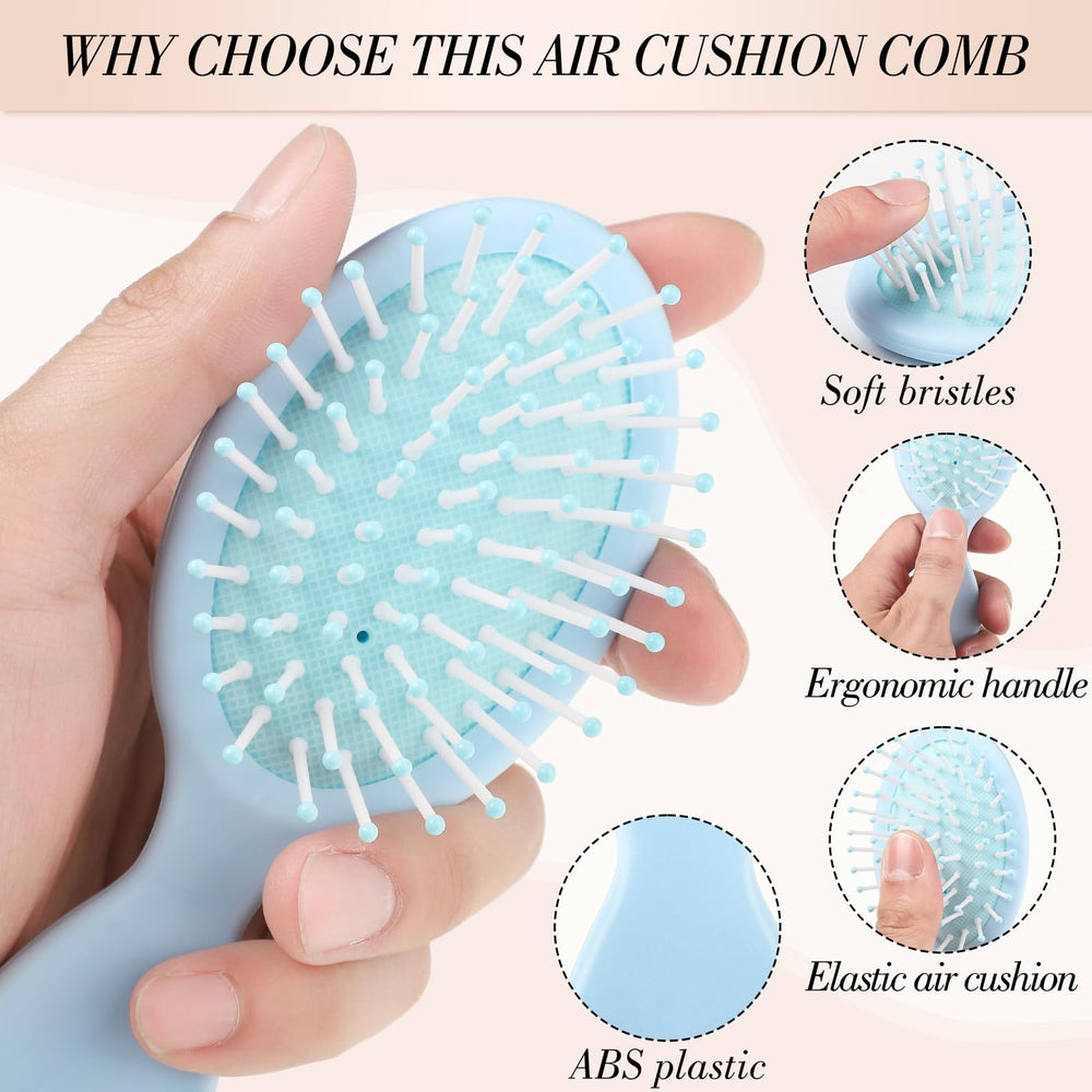 Brosse compacte Obeoby idéale pour le voyage et le sac.