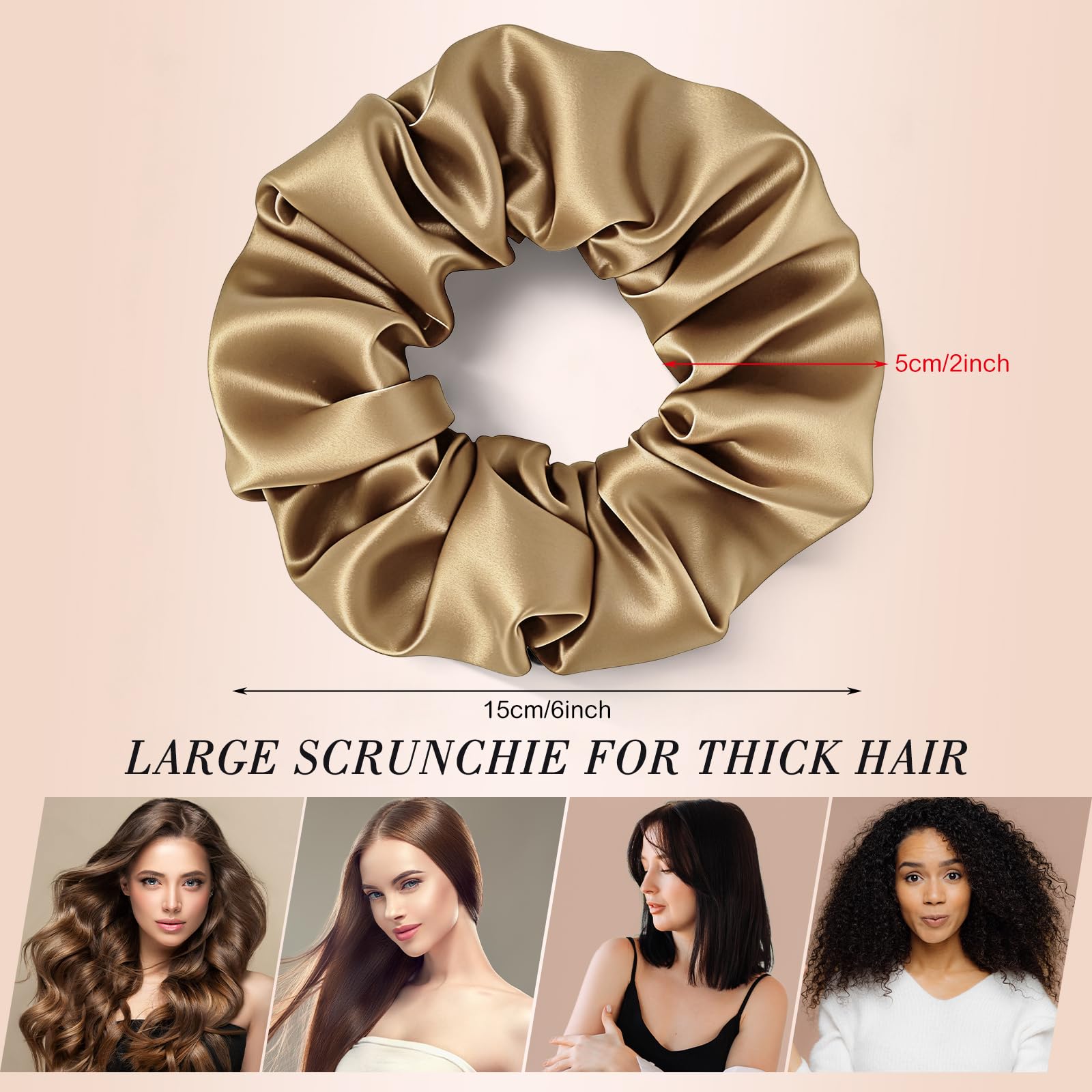 Surface satin lisse obeoby pour une expérience sans accrocs sur les cheveux.