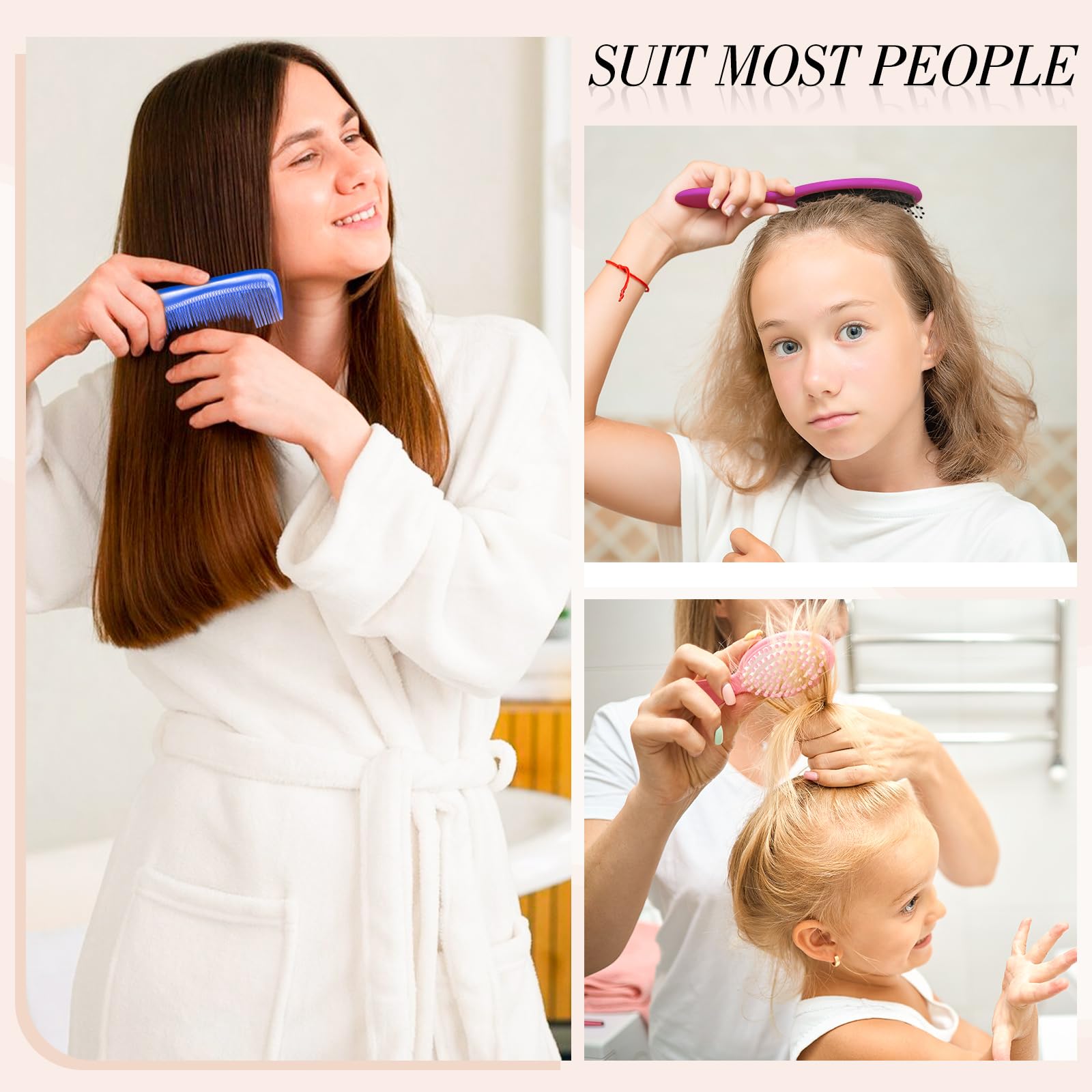 Brosse Obeoby favorisant un séchage rapide et un volume léger.