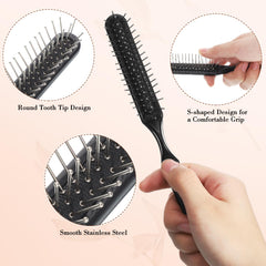 Kit obeoby de brosses pour perruques, pratique et polyvalent.