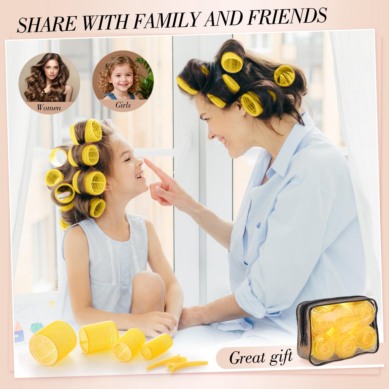 Obeoby usage cheveux longs, idéal pour créer des boucles sur cheveux longs