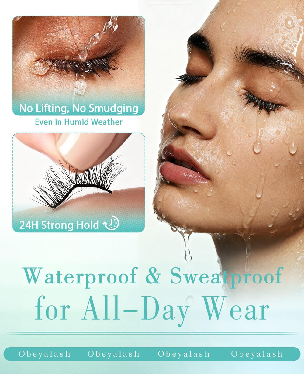Cils Obeyalash M874 résistants à l'eau et durables.