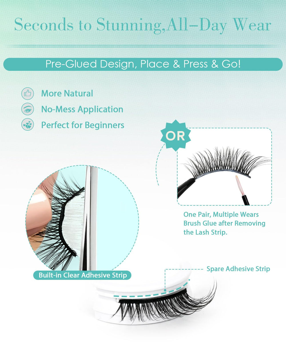 Pince-cils Obeyalash M874 pour une pose précise.