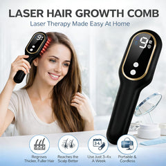 Brosse Obiredk noir en main, utilisation simple et ergonomique.