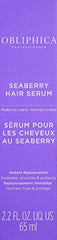 Obliphica Seaberry Sérum: application sur cheveux humides, frisottis maîtrisés et douceur durable.