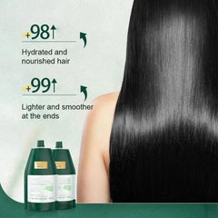 OBRADOYA soin profond keratine: texture crème qui apporte brillance et elasticité.