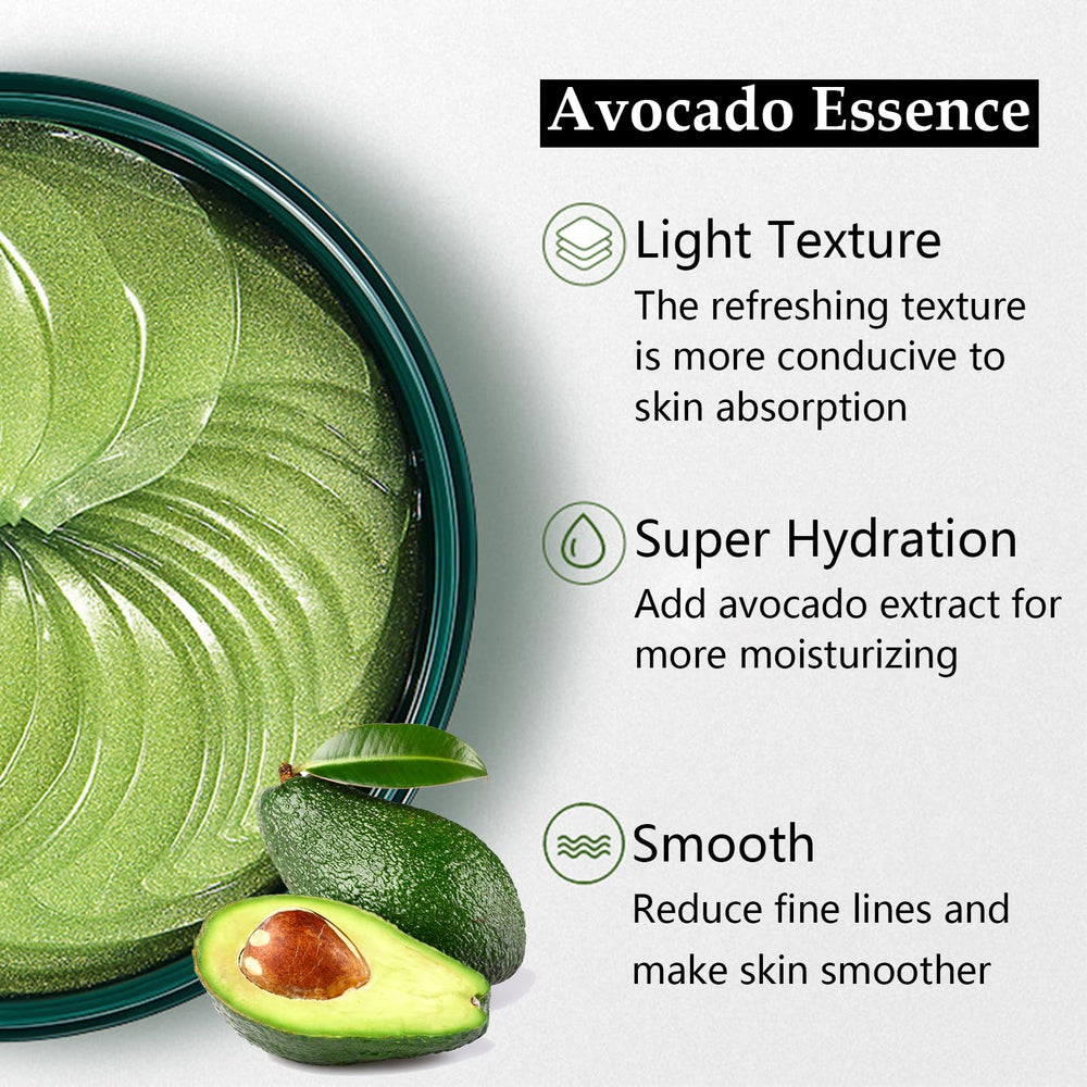 Patchs yeux Avocat OBRADOYA ZOZU hydratants et apaisants