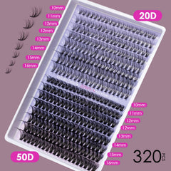 Base fine Ocean Pearl, légère et confortable pour un mélange harmonieux des cils.