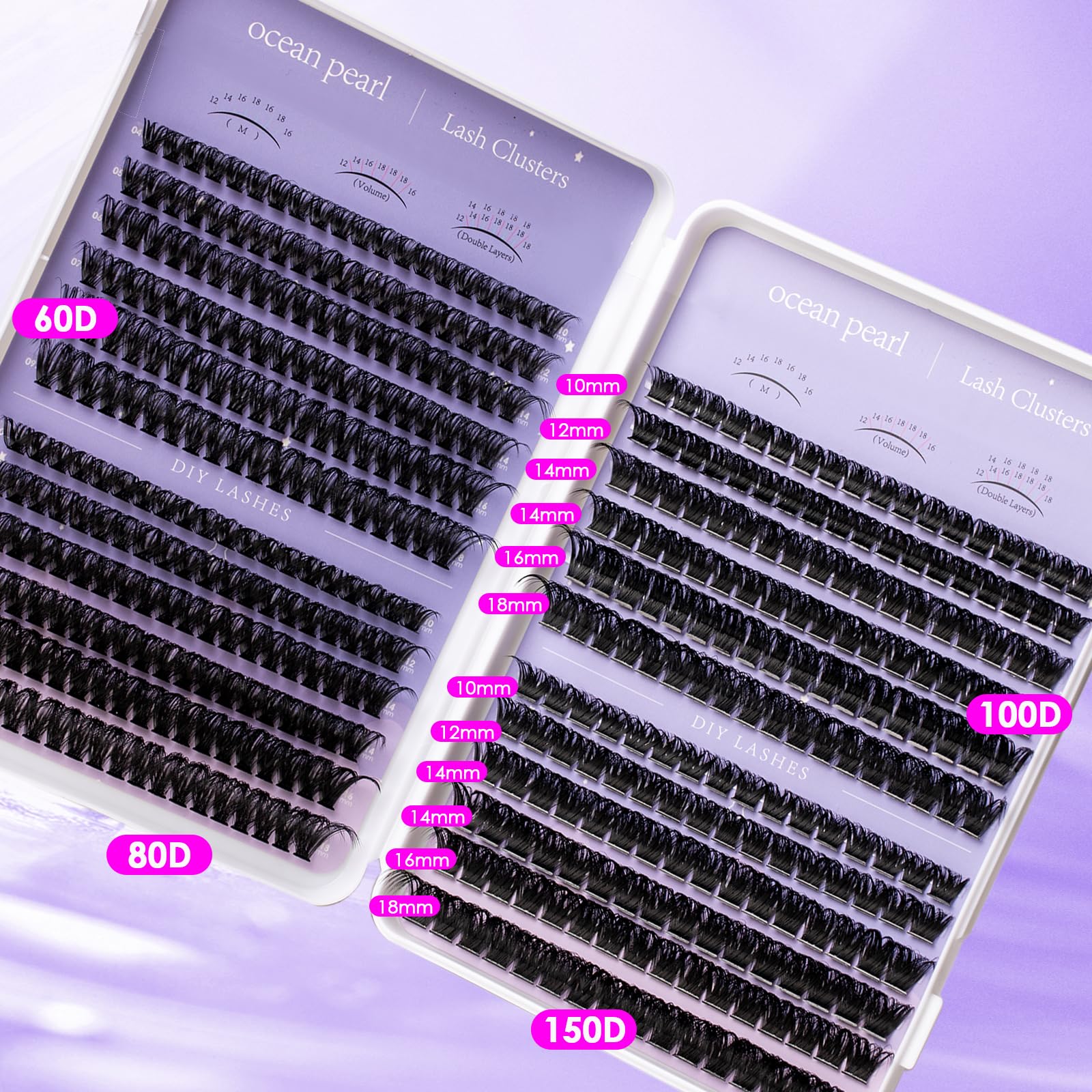 Ocean Pearl Bouteille sceau pour prolonger la tenue des extensions