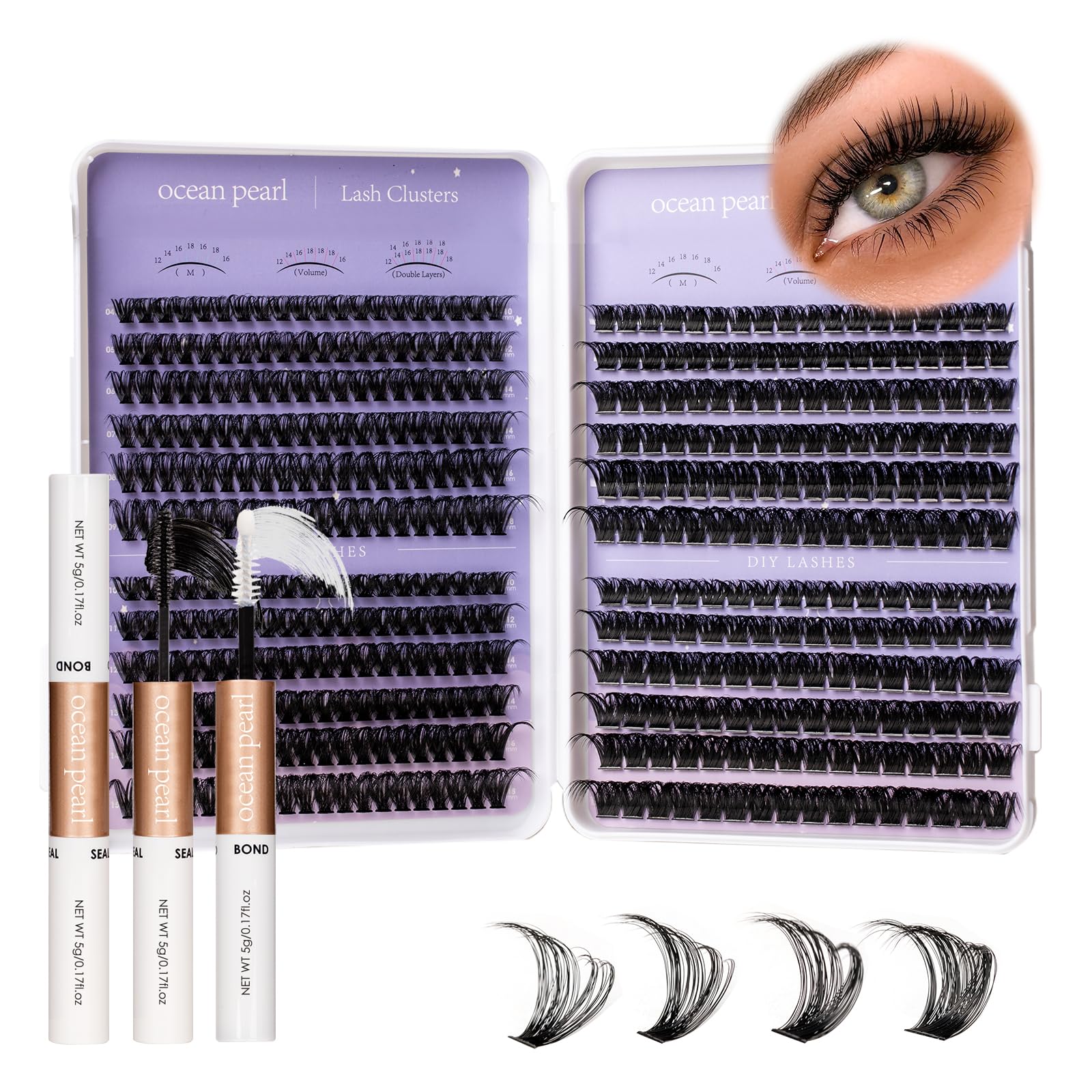 Ocean Pearl Emballage coffret pratique pour rangement et transport