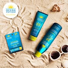 Ocean Potion bouteille au design ergonomique, prise en main facile.