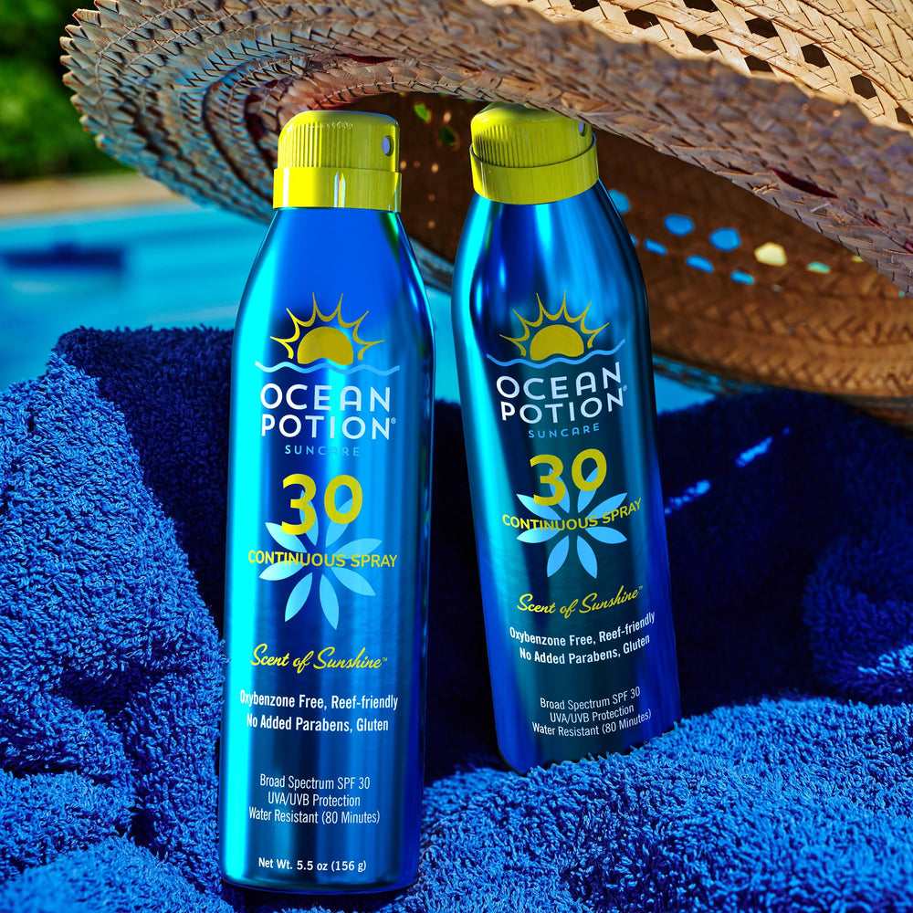 Ocean Potion sans propylène glycol, choix léger pour la peau.