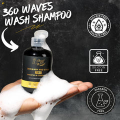 Ocean View Deep Waves Pomade: gros plan sur l'étiquette et le design