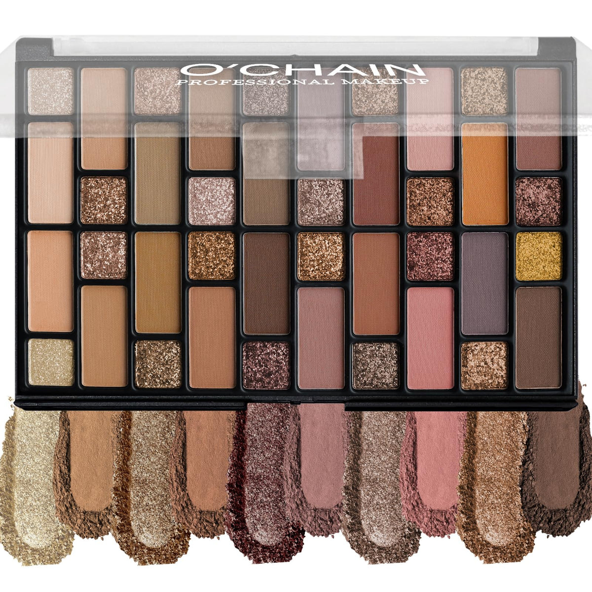 O'CHAIN palette d'ombres à paupières 40 couleurs pour des looks variés