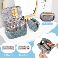 OCHEAL intérieur avec poches, organisation nette pour palettes et pinceaux