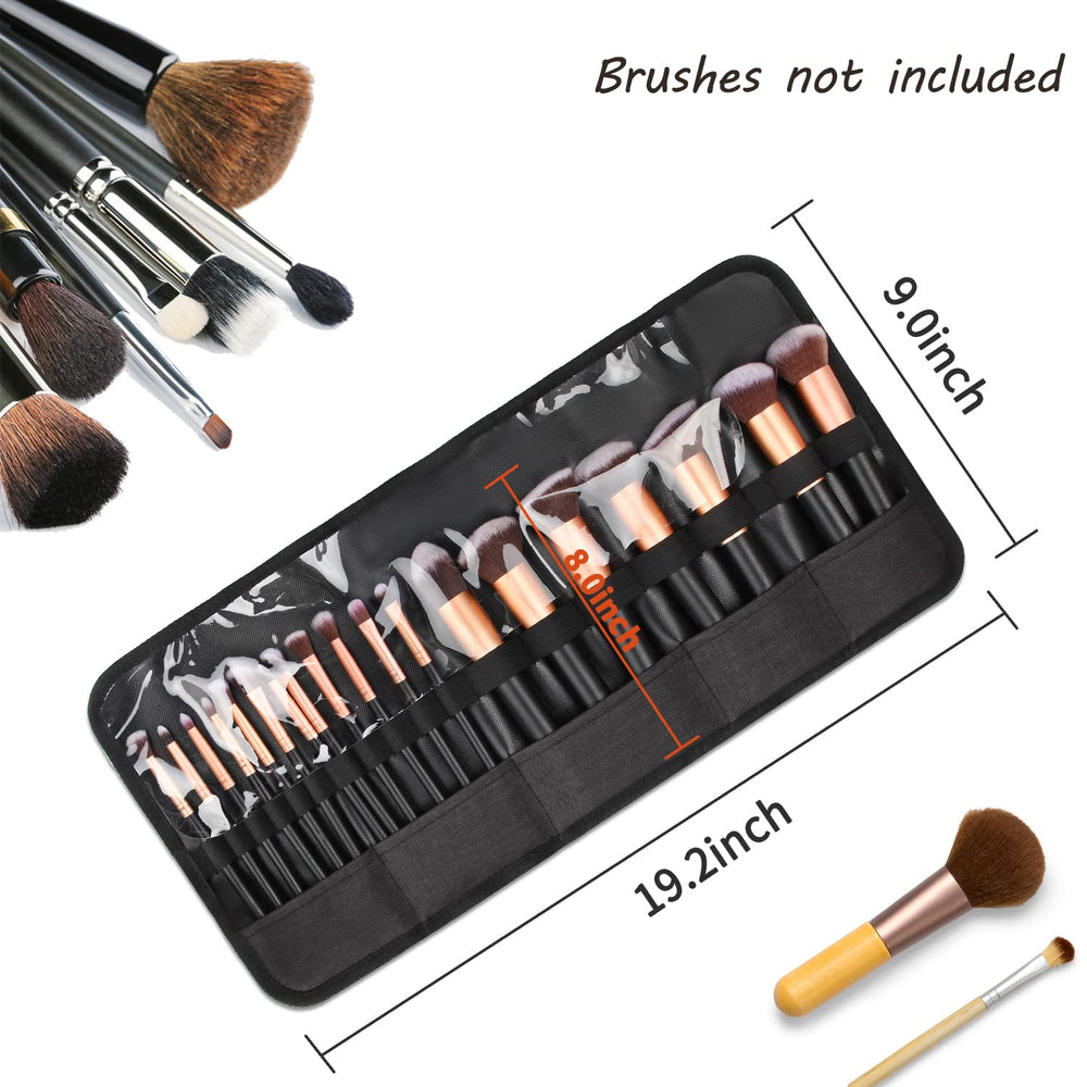 OCHEAL pochettes pinceaux extensibles, fixation sécurisée pour transport sans dégâts.