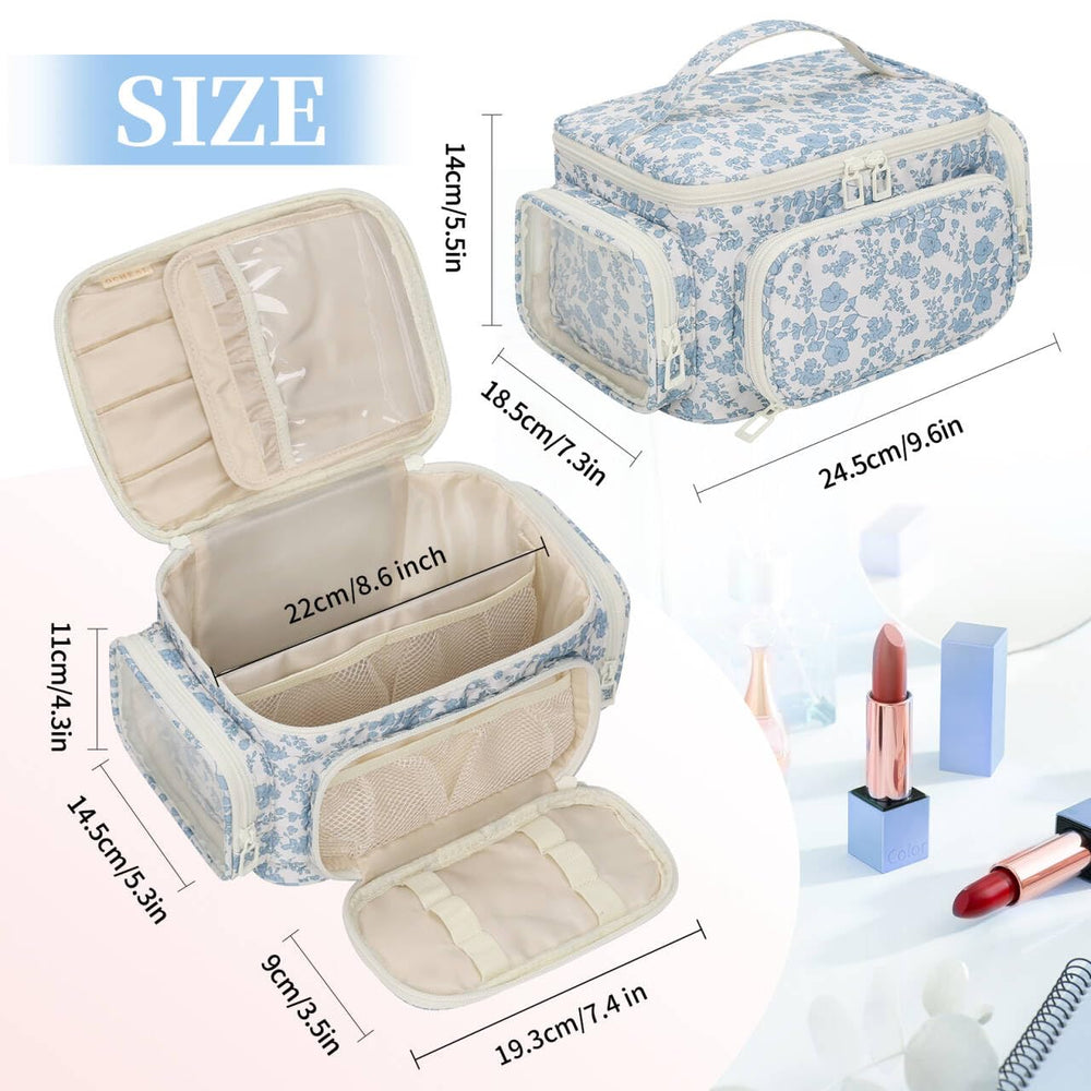 OCHEAL sac maquillage organisation separee evite le fouillis