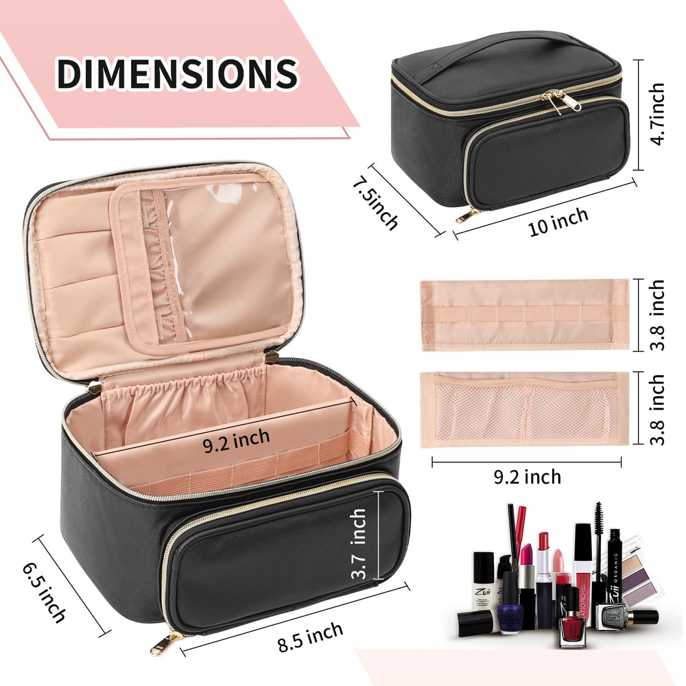OCHEAL sac-maquillage utilisation-voyage, compagnon léger pour voyages et bagages.