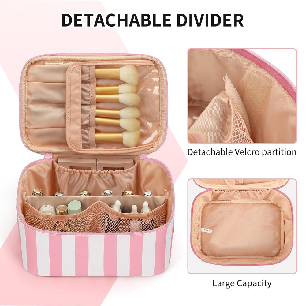 OCHEAL trousse avec diviseurs velcro flexibles pour organiser vos produits