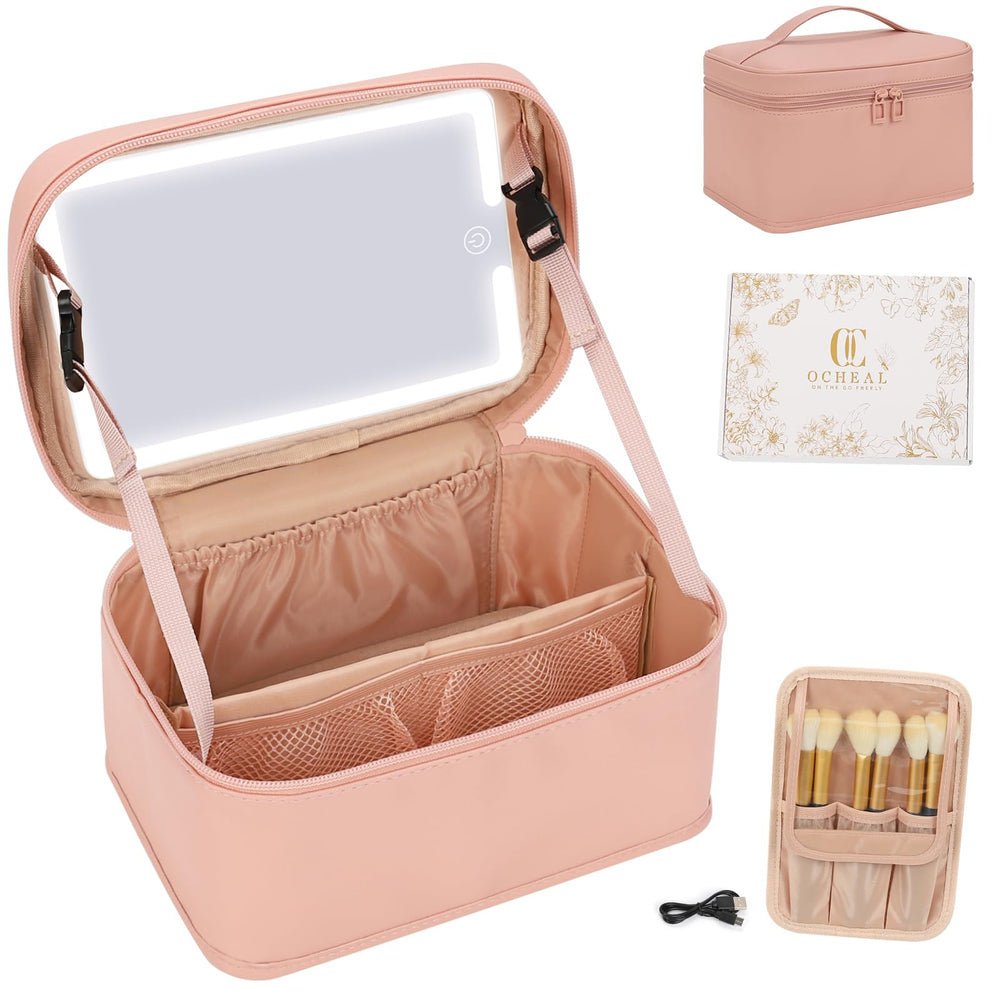 OCHEAL trousse-maquillage ideal en voyage, organisation pratique