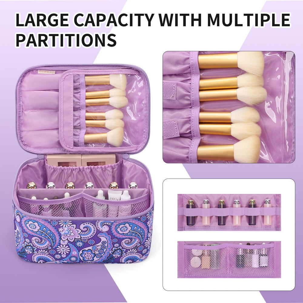 OCHEAL Trousse légère et portable se glisse facilement dans la valise.