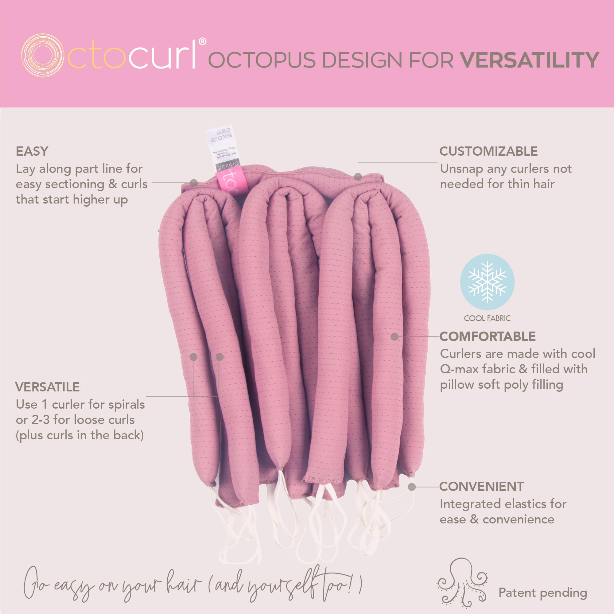 Octocurl: douze boucleurs intégrés pour des boucles uniformes