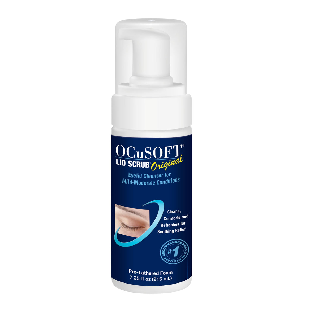 OCuSOFT Lid Scrub pompe mousse instantanée : nettoyage rapide des paupières