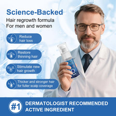 OCVWJKD Minoxidil, zone traitée – précision lors de l’application