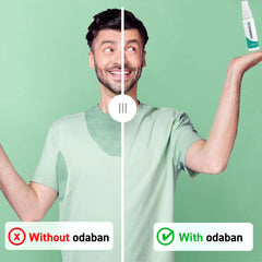 ODABAN application douce sur peau propre