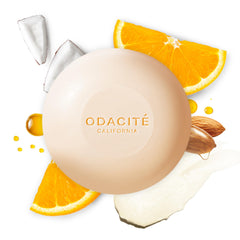 ODACITE barre shampoing argan coco emballage zéro plastique, pratique pour le zéro déchet.