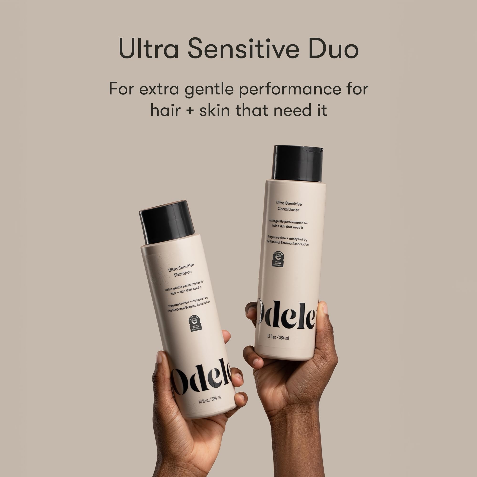Conditionneur Ultra-Sensitive Odele en bouteille: démêlage facile et brillance sans irritants.