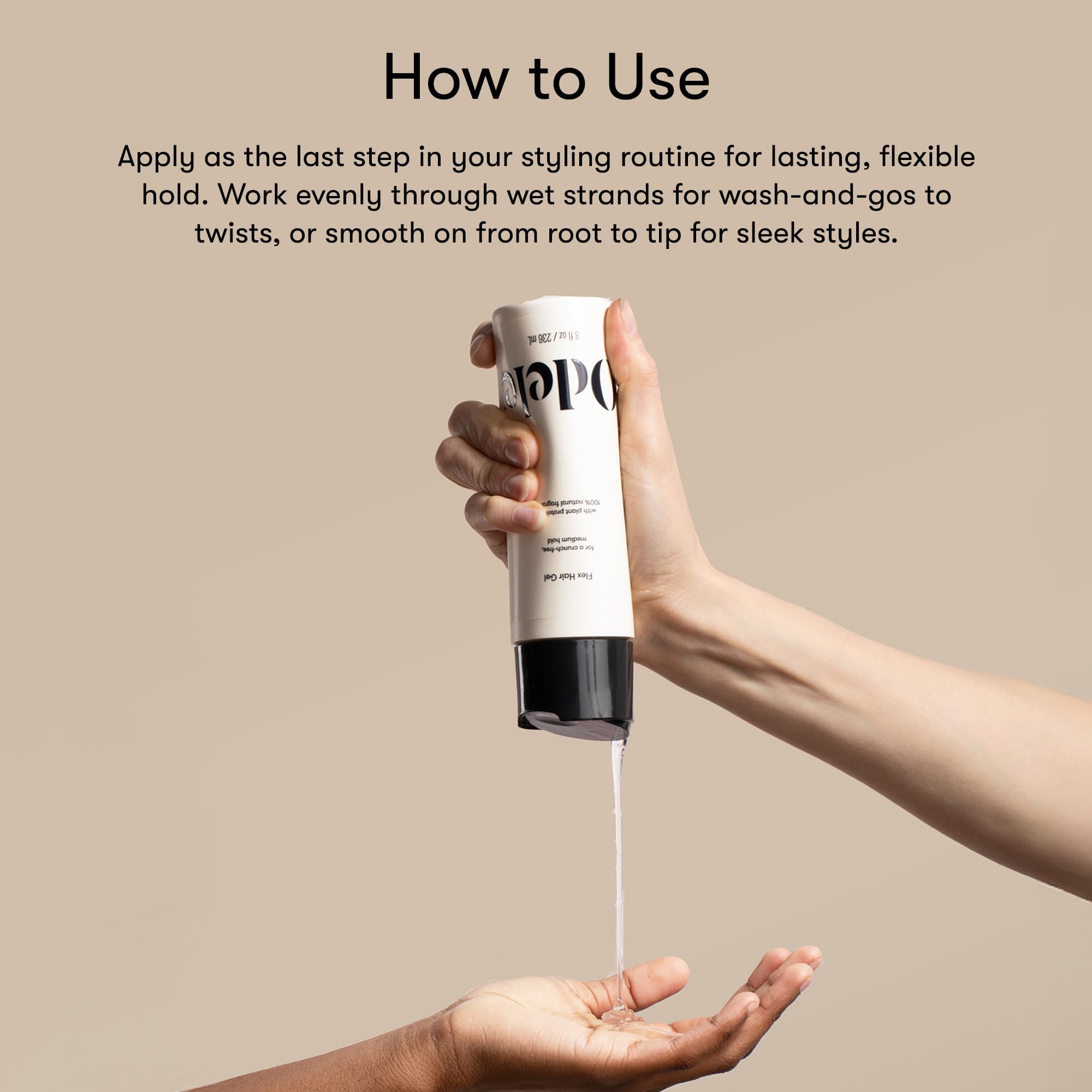 Odele Flex Gel : parfum marin neutre pour une expérience agréable