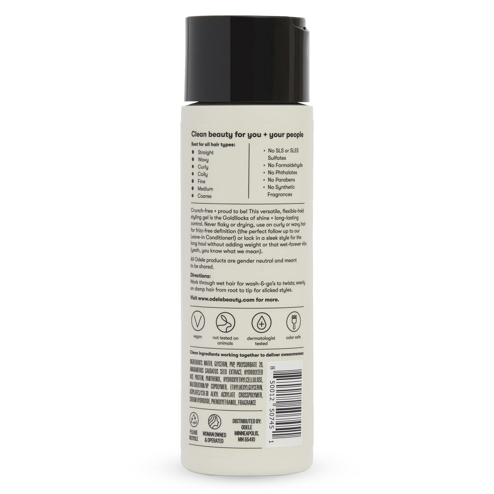 Odele Flex Gel : utilisation polyvalente pour textures bouclées et raides