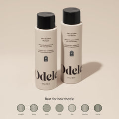 Pack double Odele sans sulfates: routine capillaire douce pour tous types.